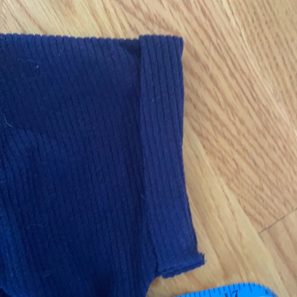 Old Navy ribbed jumpsuit navy; so soft - Picture 7 of 7